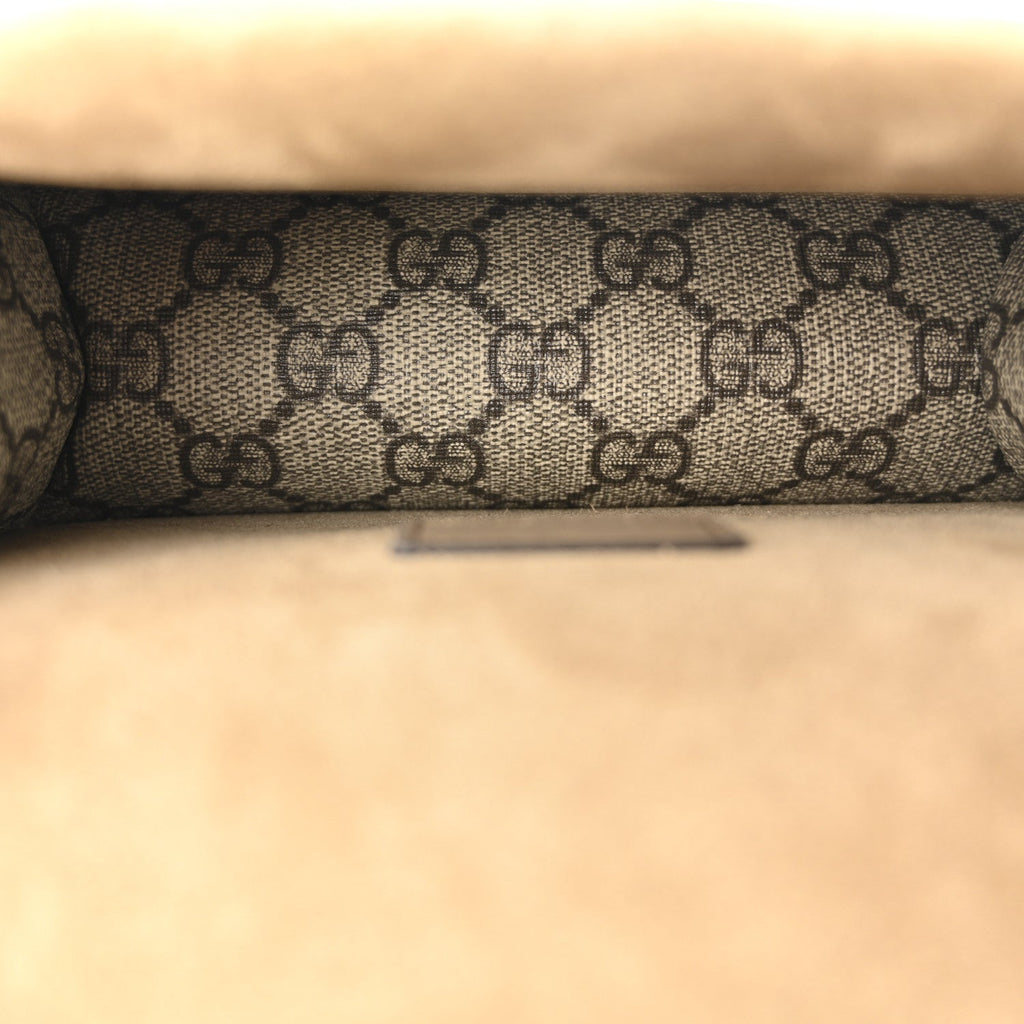 GG Supreme Monogram Mini Dionysus Top Handle Bag Taupe product image 5, provided for visual reference and product detail