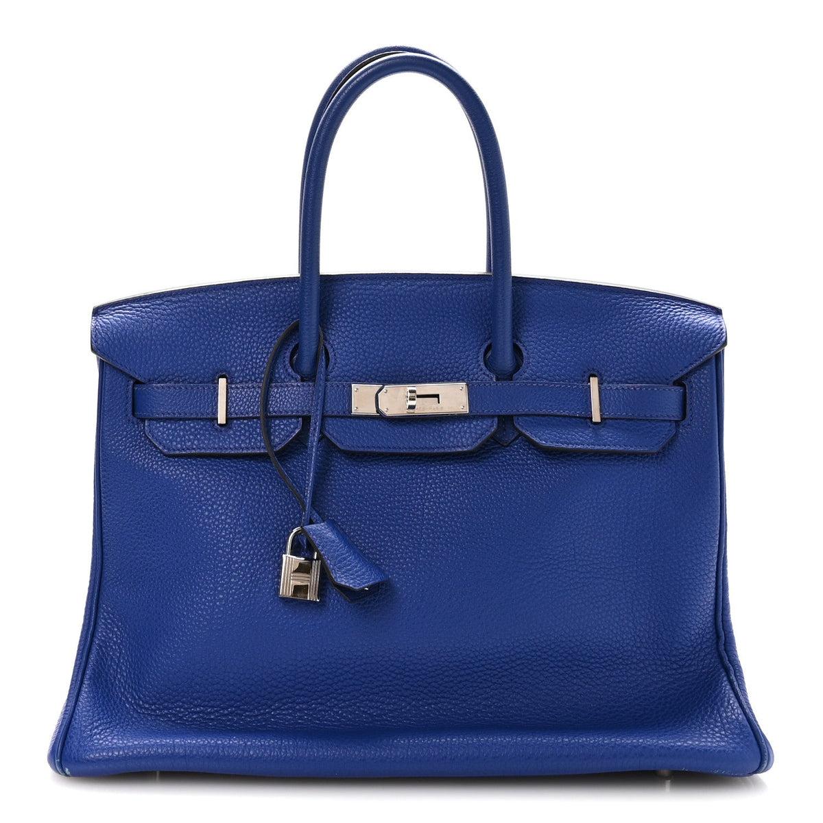 Togo BIRKIN 35 Bleu France product image 1, provided for visual reference and product detail review