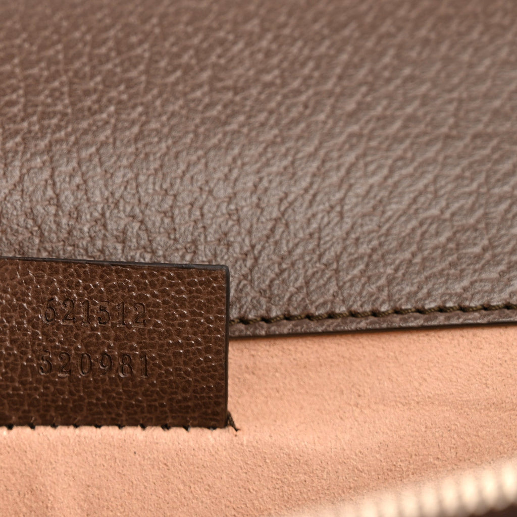GG Supreme Monogram Textured Dollar Calfskin Top Handle Dionysus Shoulder Bag Beige Ebony New Acero product image 7,