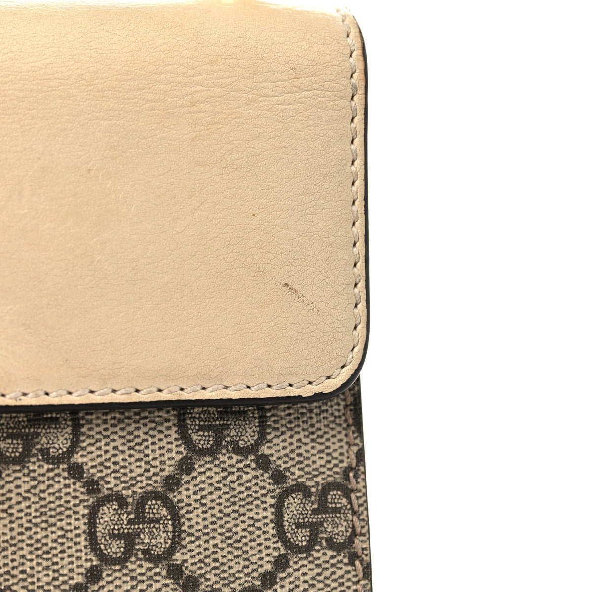 GG Supreme Monogram Calfskin Small Padlock Shoulder Bag Beige Mystic White Sun Oil product image 10, provided for visual