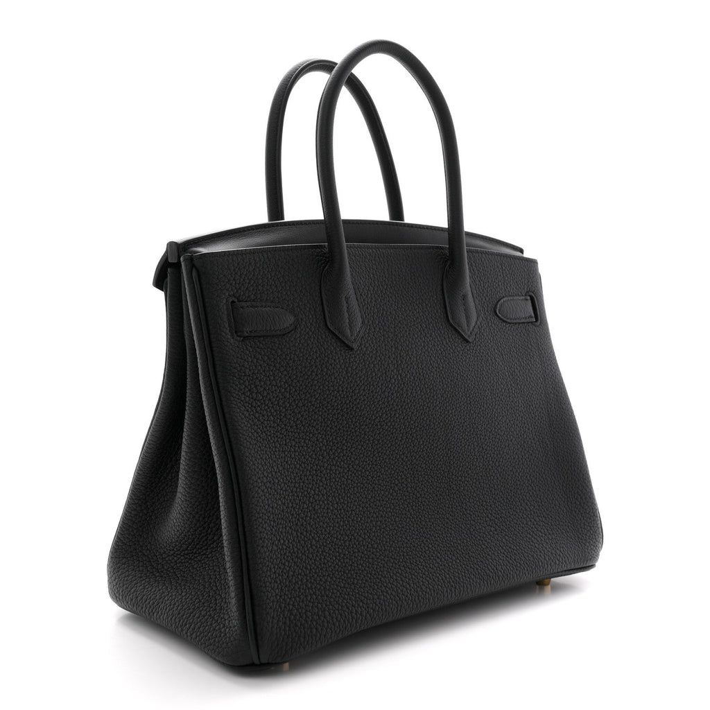 Togo Swift Canvas 3 in 1 Birkin 30 Black product image 4, provided for visual reference and product detail review