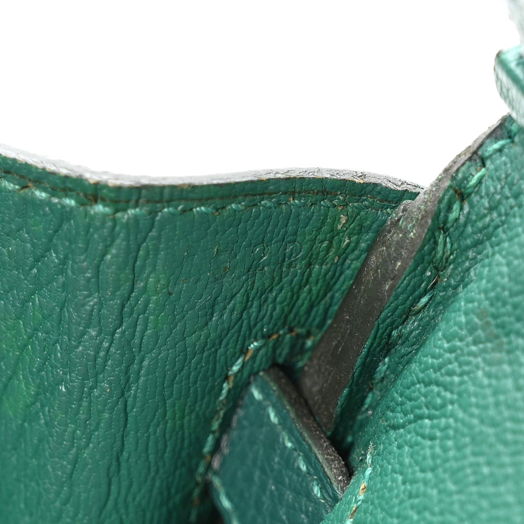 Togo Birkin 25 Malachite product image 7, provided for visual reference and product detail review