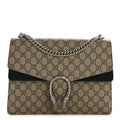 GG Supreme Monogram Medium Dionysus Shoulder Bag Black product image 1, provided for visual reference and product detail