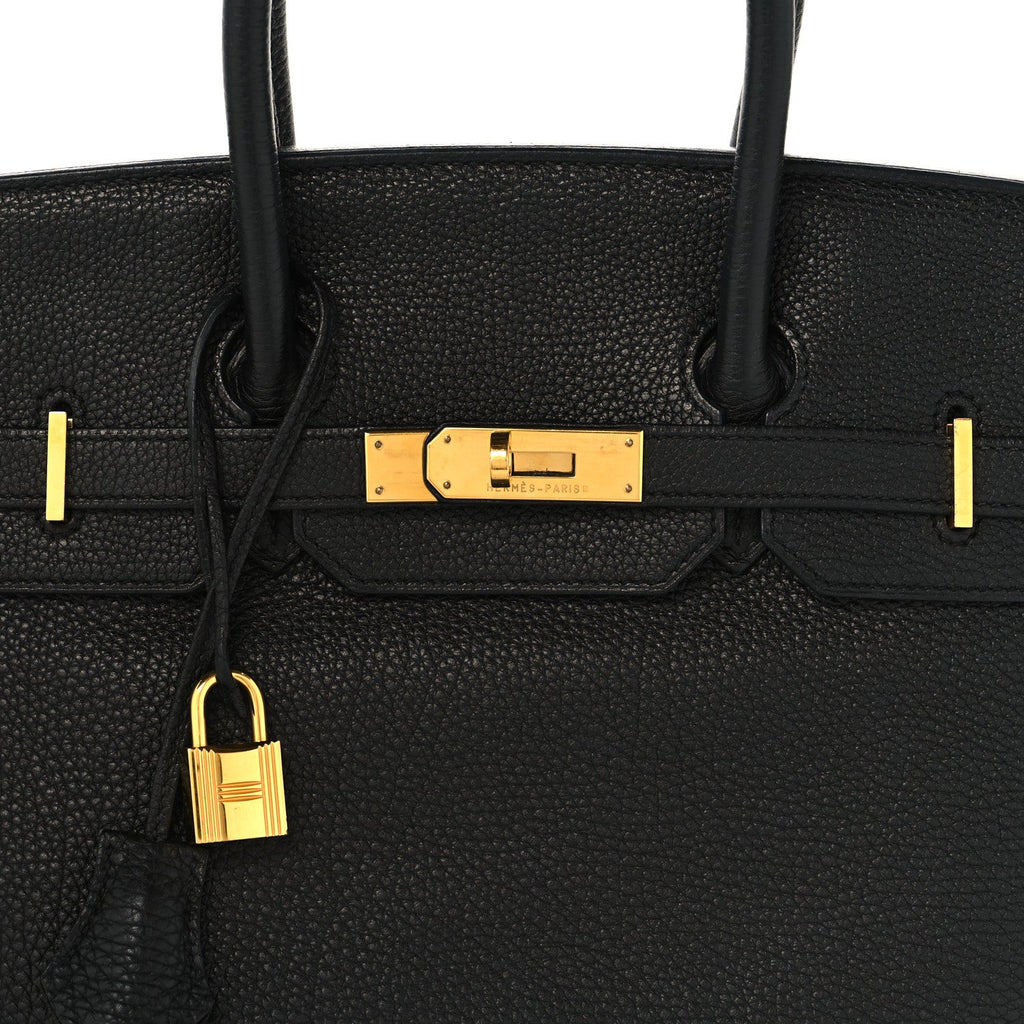 Togo Birkin 35 Black product image 7, provided for visual reference and product detail review