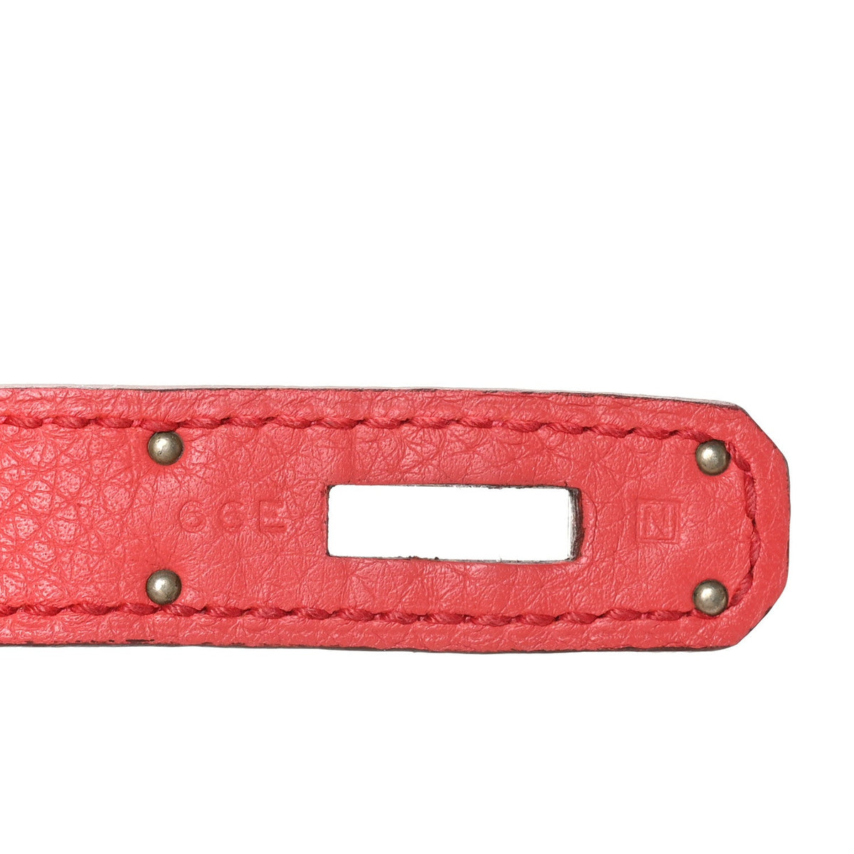 Taurillon Clemence Birkin 35 Bougainvillea product image 7, provided for visual reference and product detail review