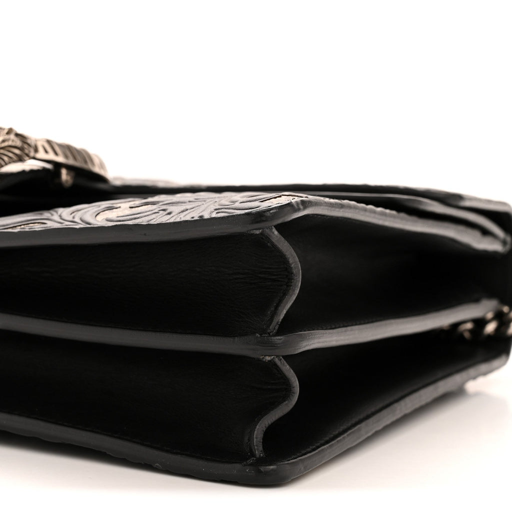 GG Supreme Monogram Arabesque Medium Dionysus Shoulder Bag Black product image 10, provided for visual reference and product