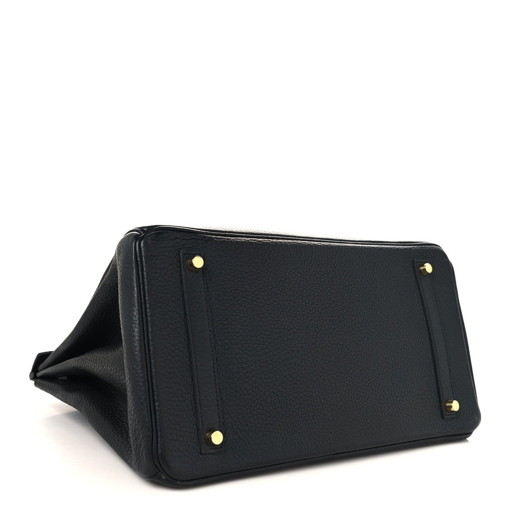 Togo Birkin 35 Black product image 3, provided for visual reference and product detail review