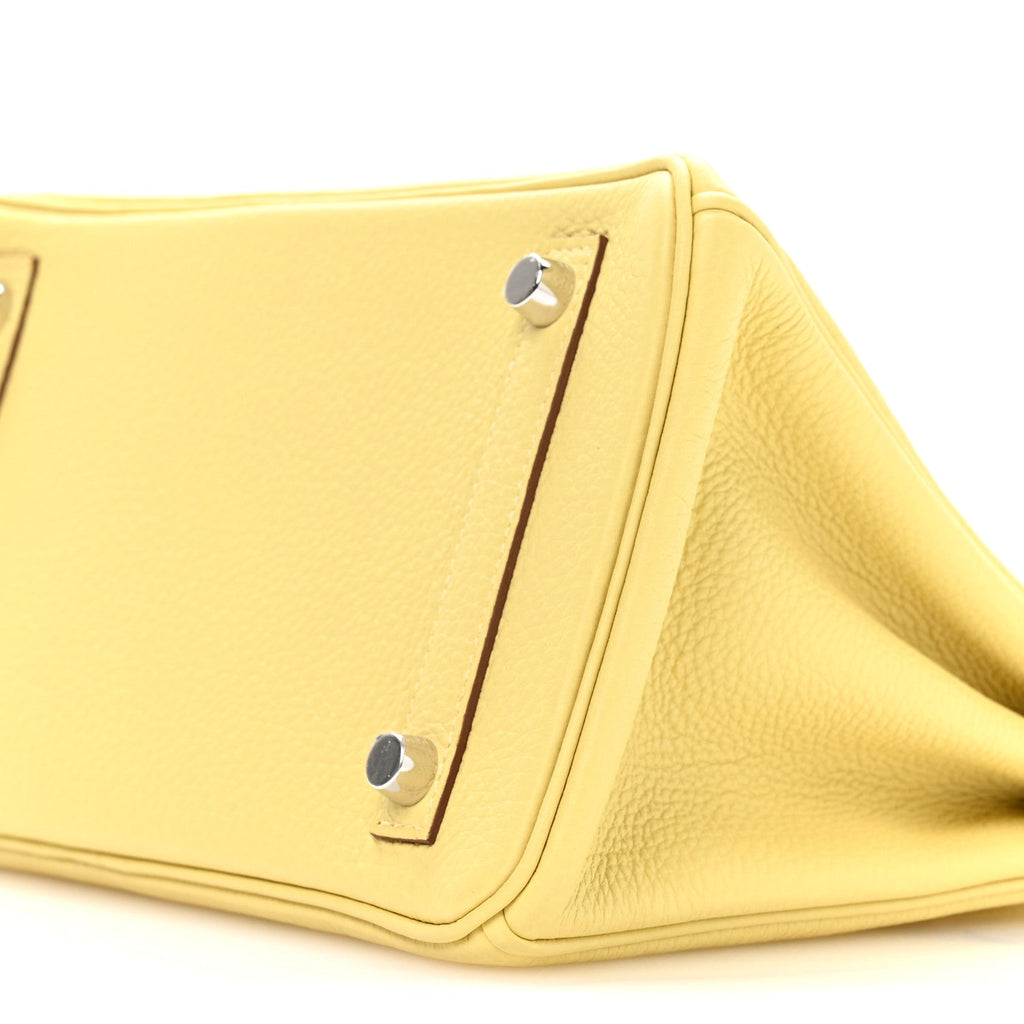 Togo Birkin 25 Jaune Poussin product image 10, provided for visual reference and product detail review