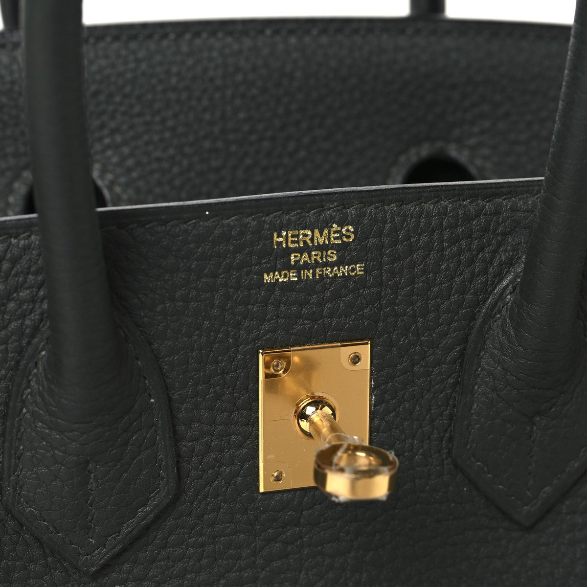 Togo Birkin 25 Vert Fonce product image 6, provided for visual reference and product detail review