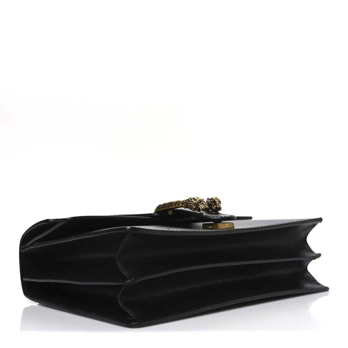 Calfskin Web Small Dionysus Shoulder Bag Black product image 4, provided for visual reference and product detail review