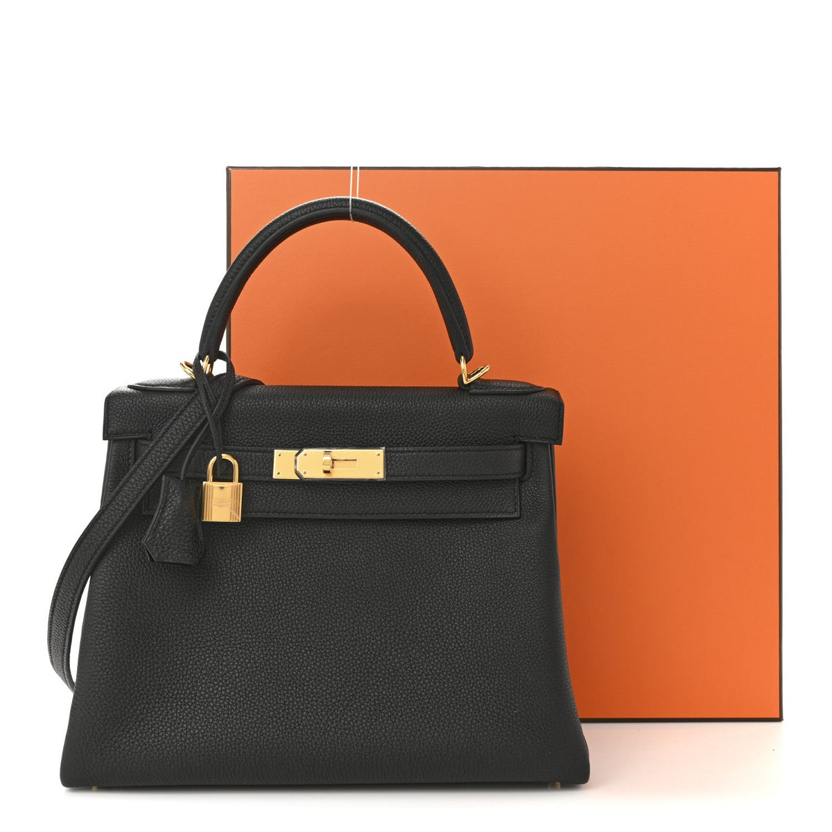 Togo Kelly Retourne 28 Black product image 12, provided for visual reference and product detail review
