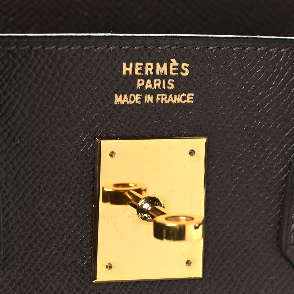 Courchevel HAC Birkin 32 Ebene product image 6, provided for visual reference and product detail review