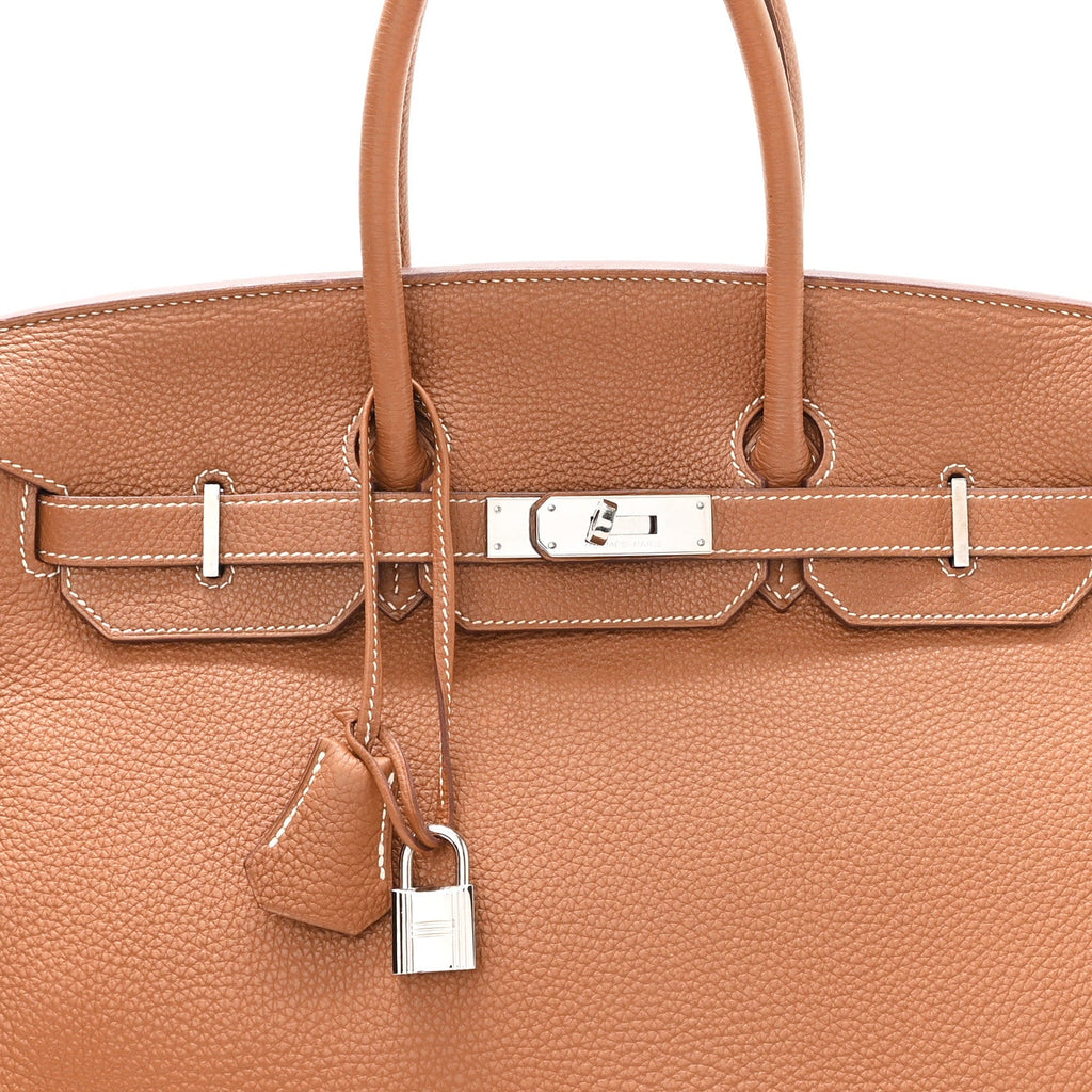 Togo Birkin 35 Gold product image 8, provided for visual reference and product detail review