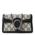 GG Supreme Monogram Textured Dollar Calfskin Super Mini Dionysus Shoulder Bag Beige Blue product image 1, provided for