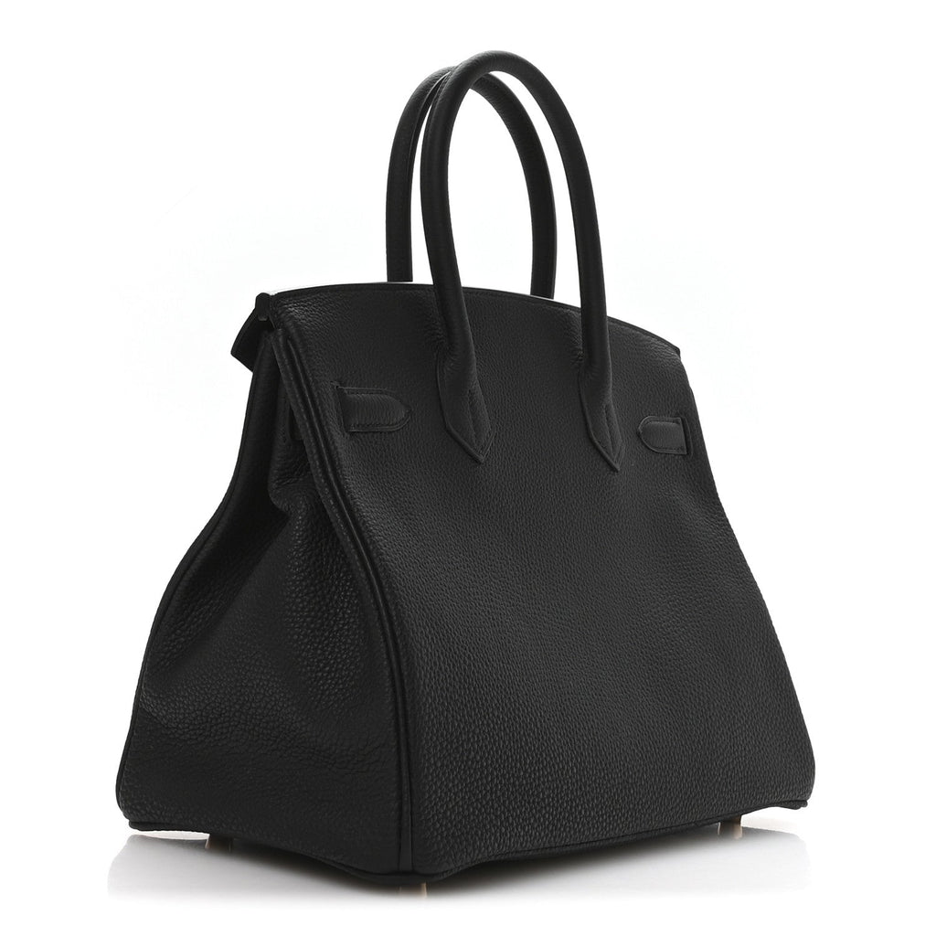 Togo Birkin 30 Black product image 3, provided for visual reference and product detail review