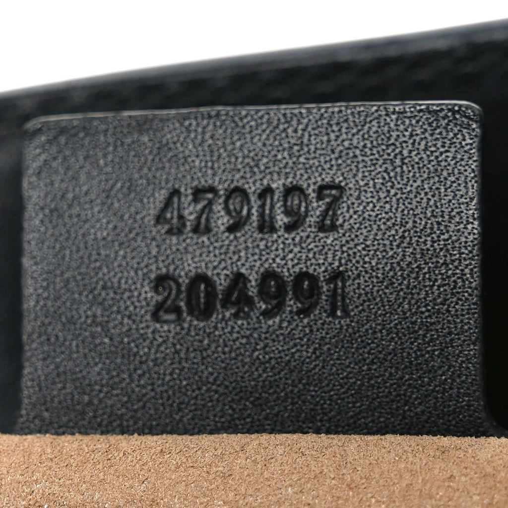 GG Supreme Monogram Medium Padlock Tote Black product image 7, provided for visual reference and product detail review