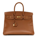 Courchevel Birkin 35 Gold product image 1, provided for visual reference and product detail review