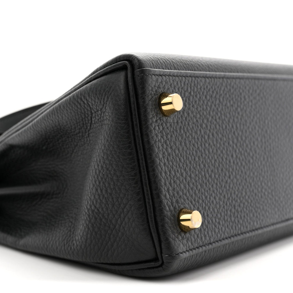 Togo Kelly Retourne 25 Black product image 9, provided for visual reference and product detail review