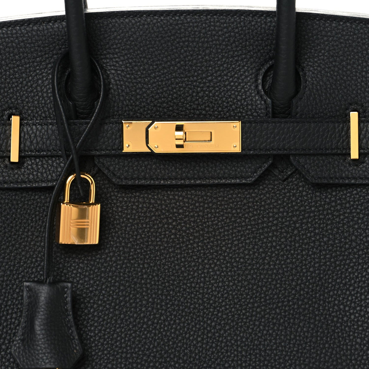 Togo Birkin 30 Black product image 8, provided for visual reference and product detail review