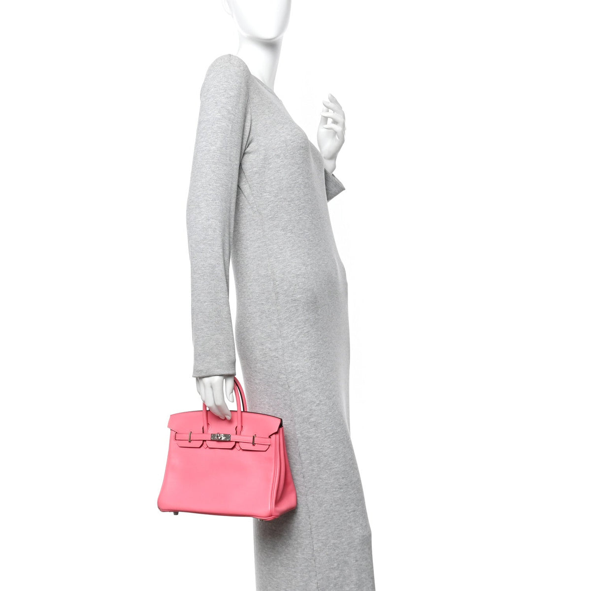 Swift Birkin 25 Rose Azalee product image 2, provided for visual reference and product detail review