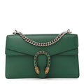 Dollar Calfskin Crystal Small Dionysus Shoulder Bag Emerald product image 1, provided for visual reference and product
