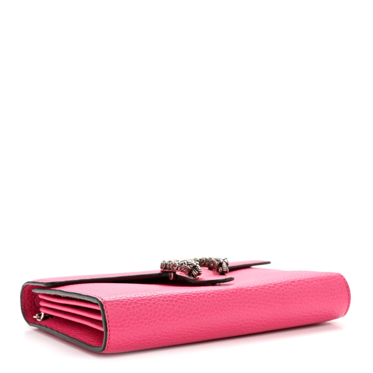 Dollar Calfskin Crystal Mini Dionysus Chain Wallet Box Pink product image 4, provided for visual reference and product