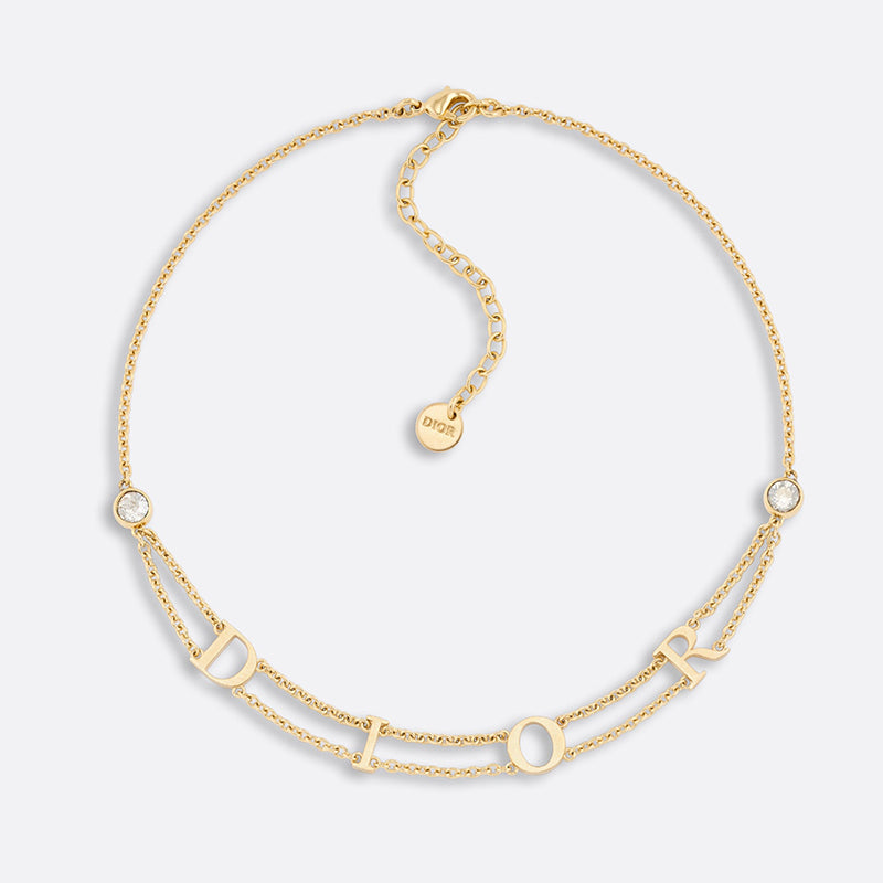 Dior Revolution 18K Gold Necklace product image 1, provided for visual reference and product detail review