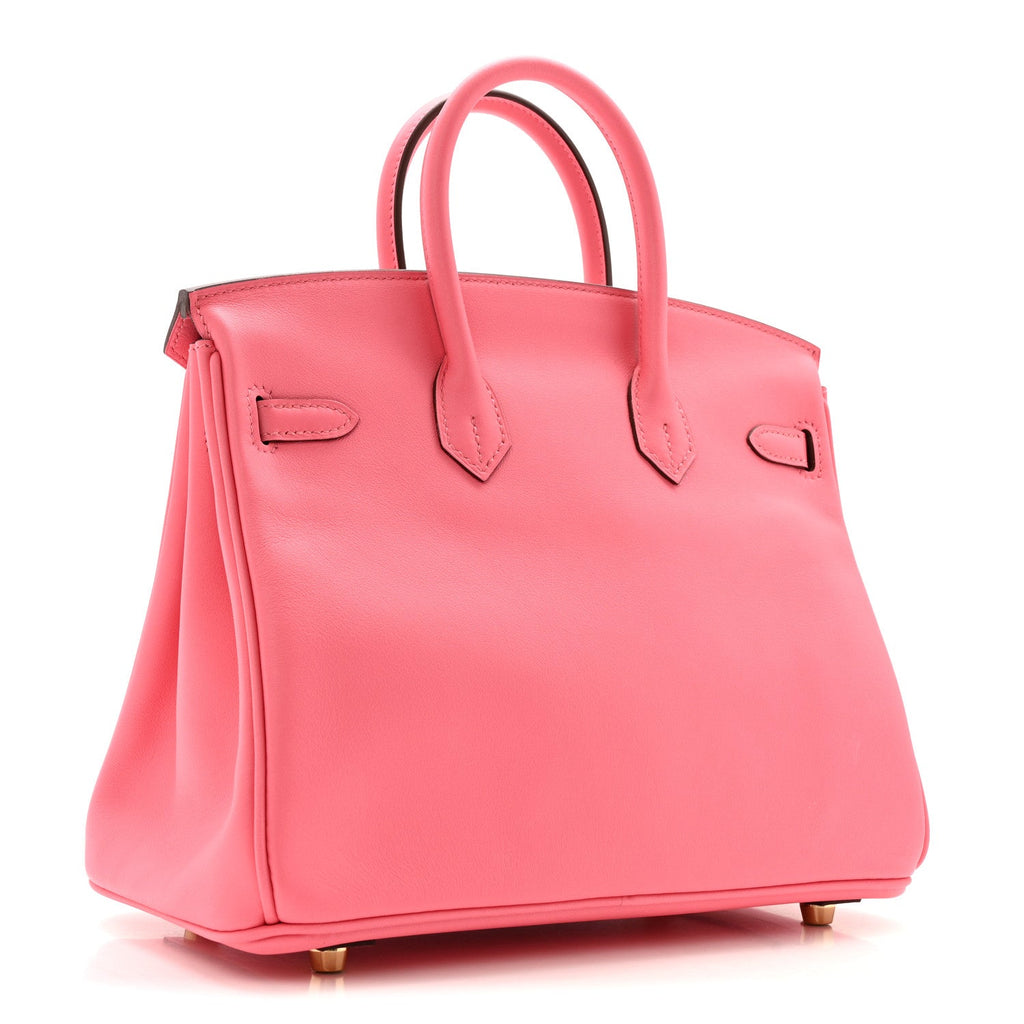 Swift Birkin 25 Rose Azalee product image 3, provided for visual reference and product detail review