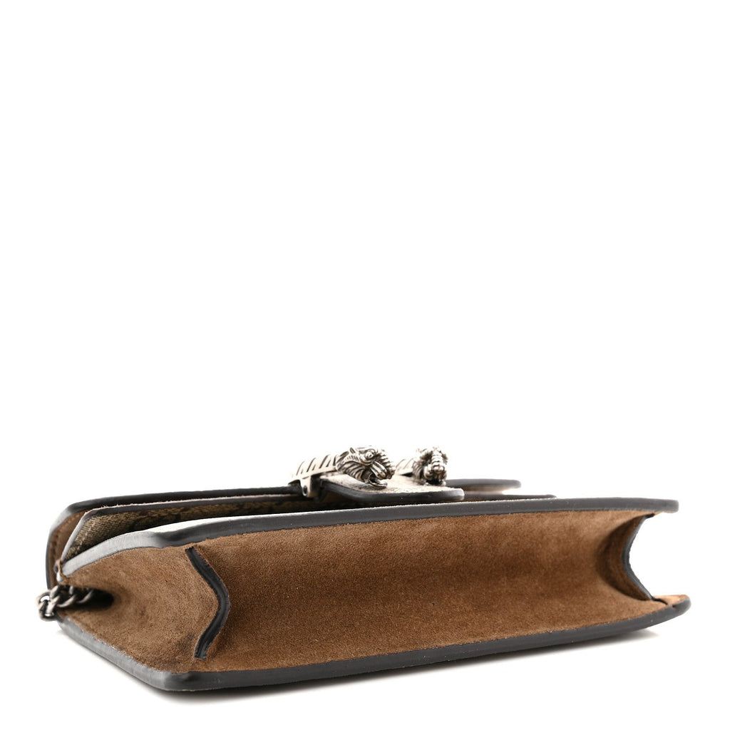 GG Supreme Monogram Super Mini Dionysus Shoulder Bag Taupe product image 4, provided for visual reference and product detail