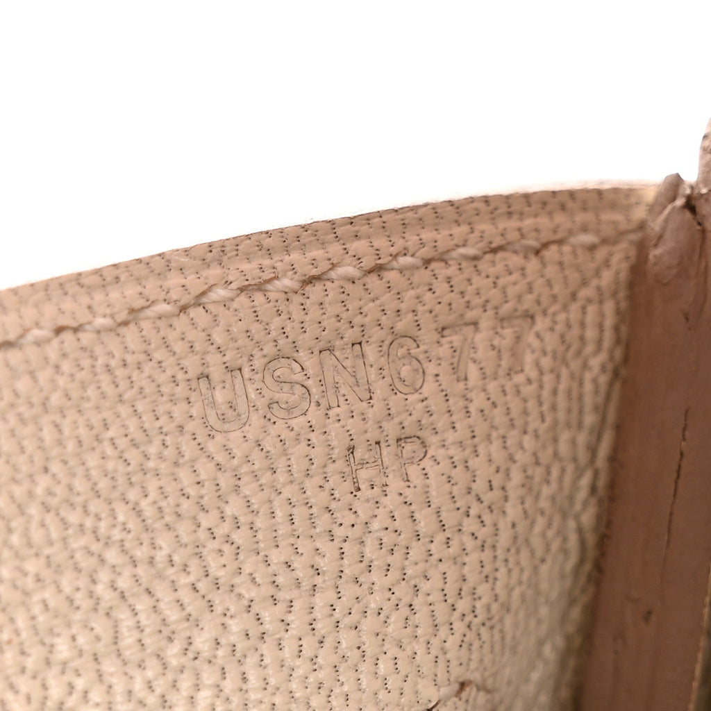 Taurillon Clemence Birkin 30 Craie product image 7, provided for visual reference and product detail review