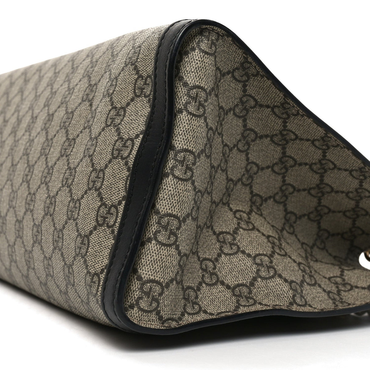 GG Supreme Monogram Medium Padlock Tote Black product image 18, provided for visual reference and product detail review