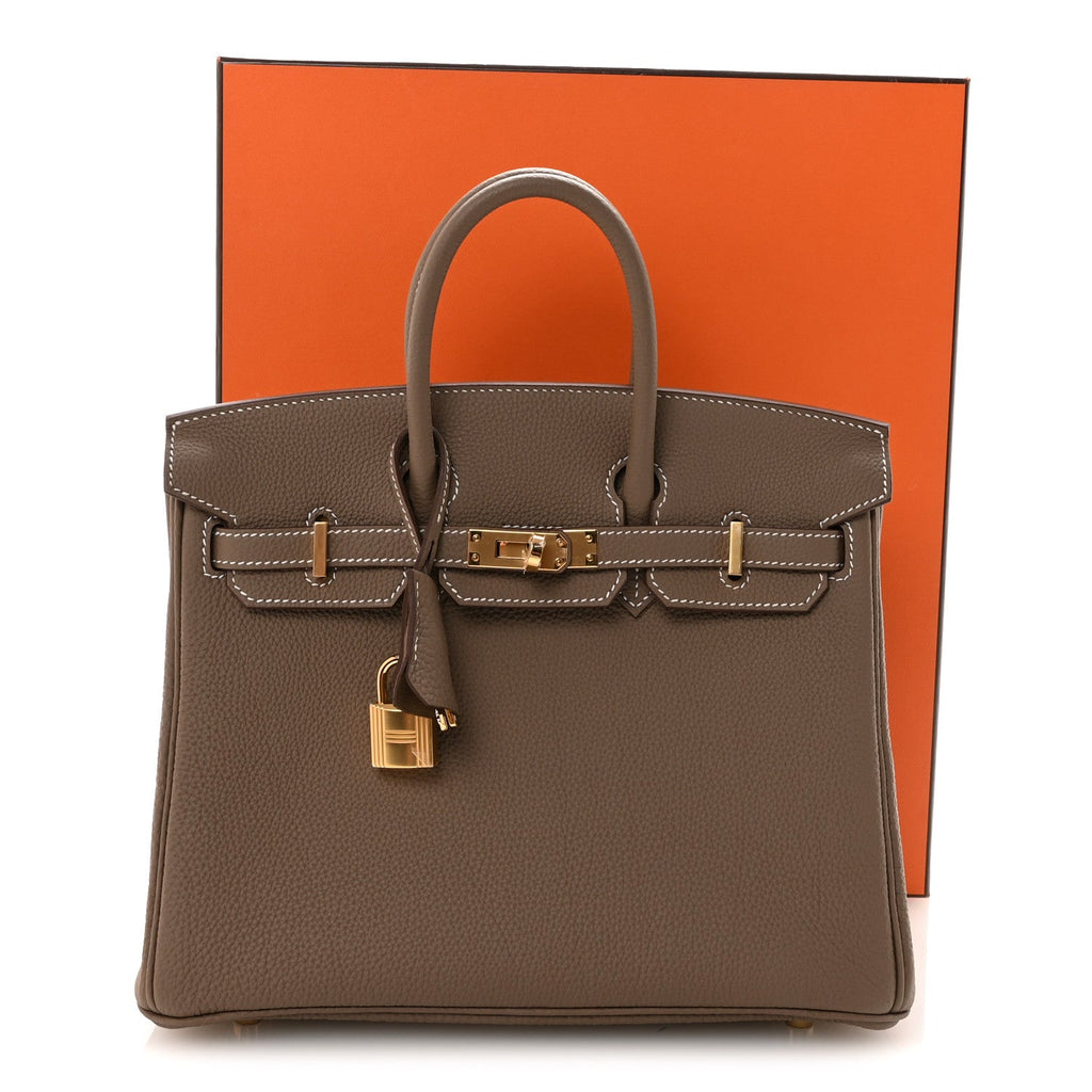 Togo Birkin 25 Etoupe product image 11, provided for visual reference and product detail review