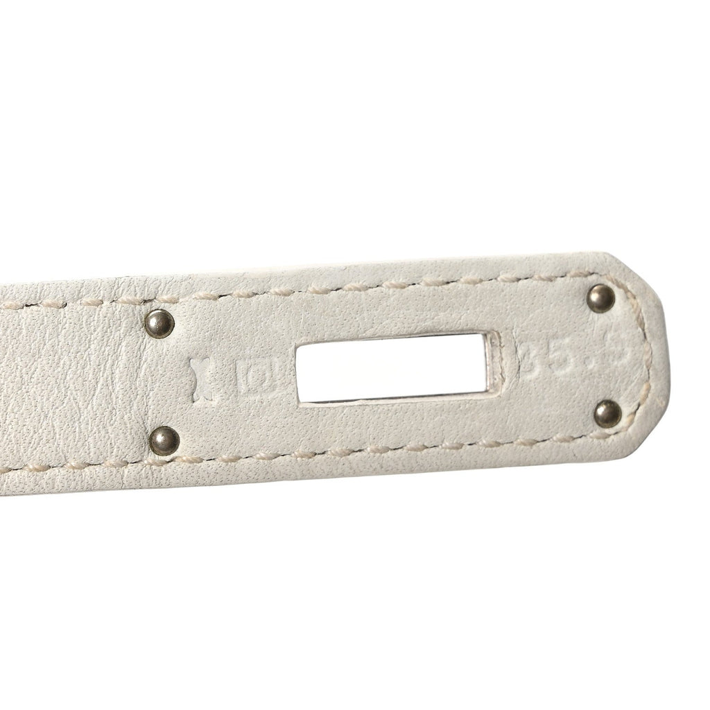 Togo Birkin 35 White product image 6, provided for visual reference and product detail review