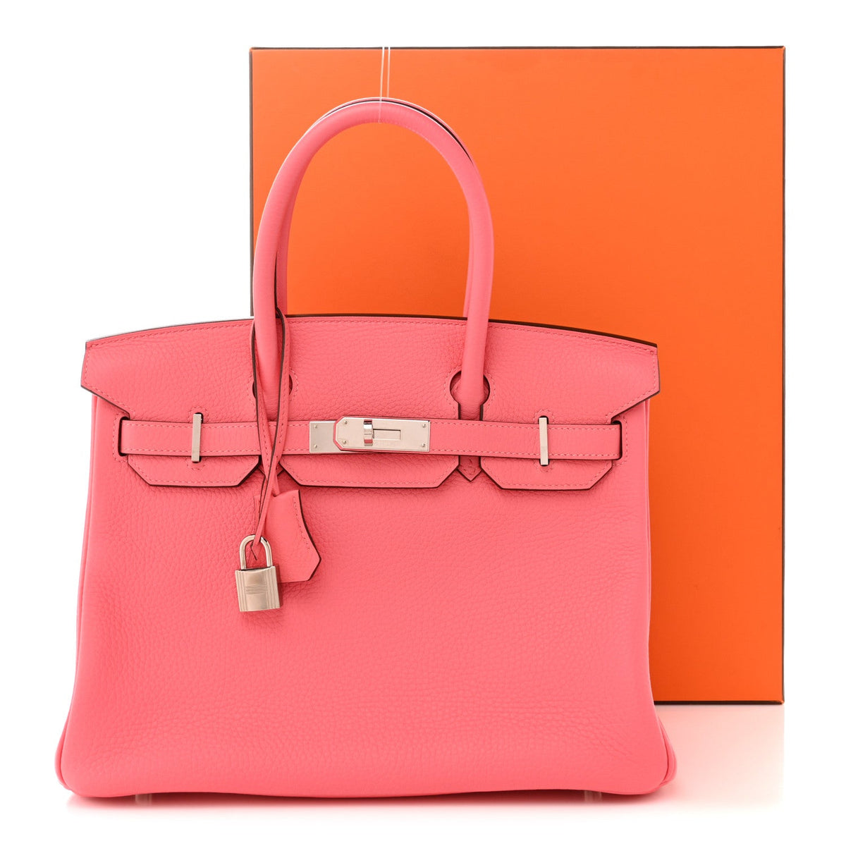 Togo Birkin 30 Rose Azalee product image 11, provided for visual reference and product detail review