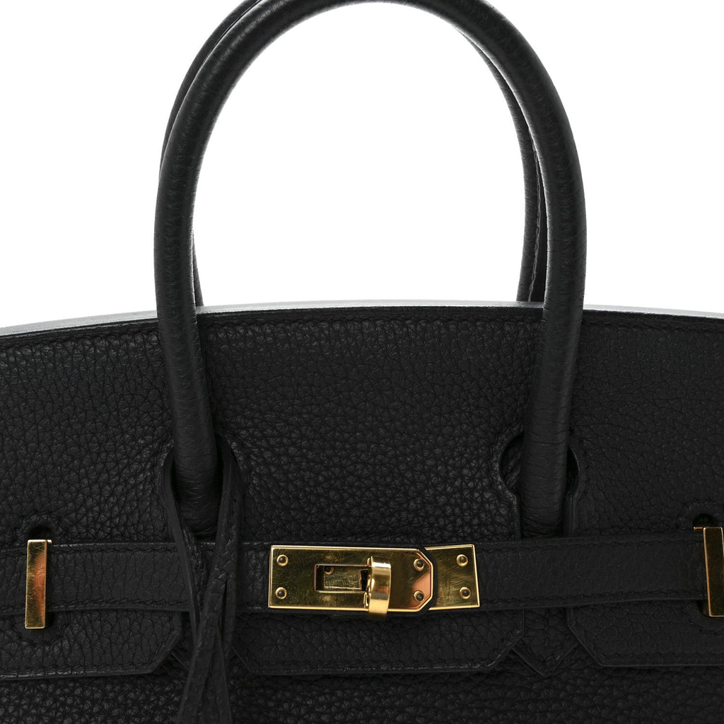 Togo Birkin 25 Black product image 7, provided for visual reference and product detail review