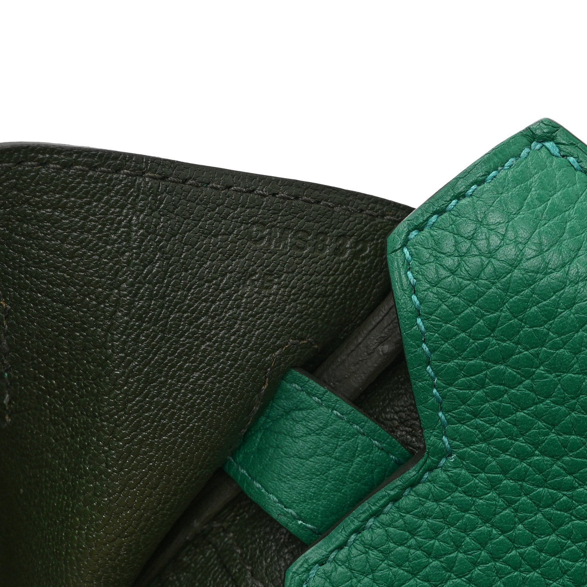 Togo Verso Birkin 30 Vert Vertigo Vert Fonce product image 7, provided for visual reference and product detail review