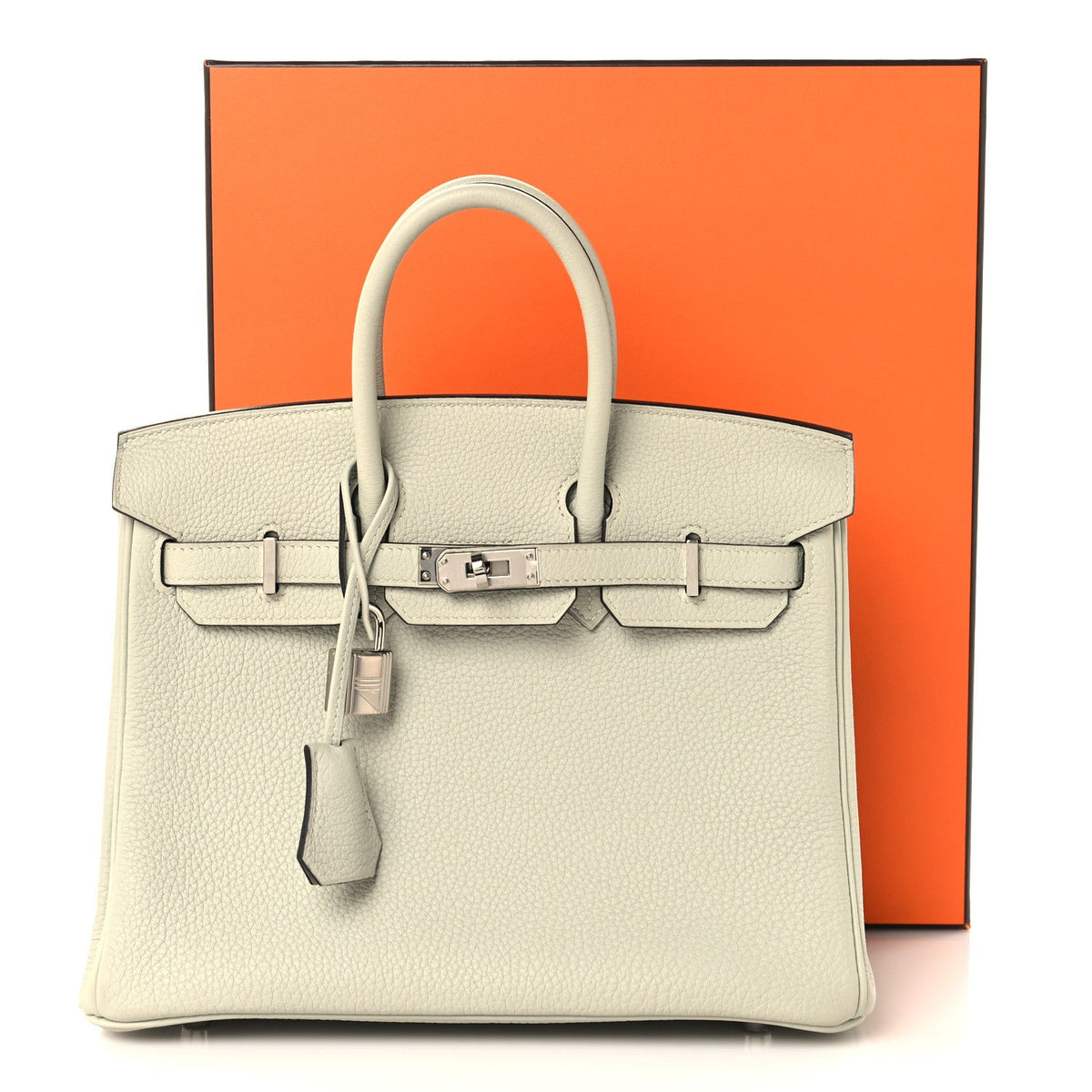 Togo Birkin 25 Gris Neve product image 12, provided for visual reference and product detail review