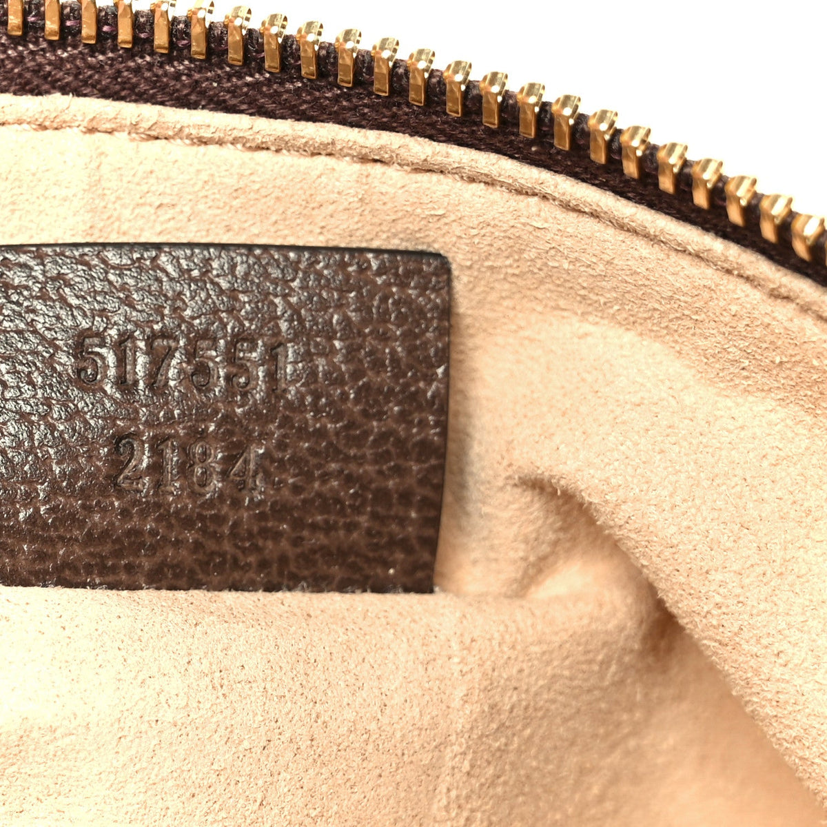 GG Supreme Monogram Large Ophidia Pouch Clutch Brown product image 7, provided for visual reference and product detail review