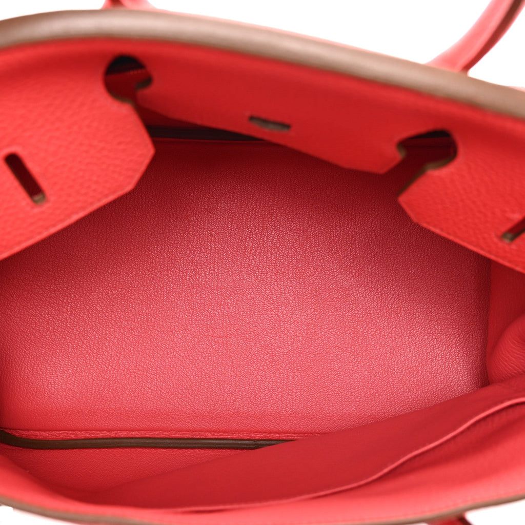 Togo BIRKIN 35 Rouge Pivoine product image 5, provided for visual reference and product detail review