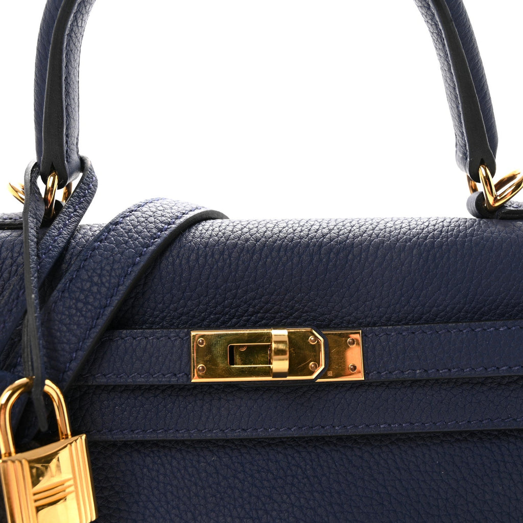Togo Kelly Retourne 25 Bleu Saphir product image 7, provided for visual reference and product detail review