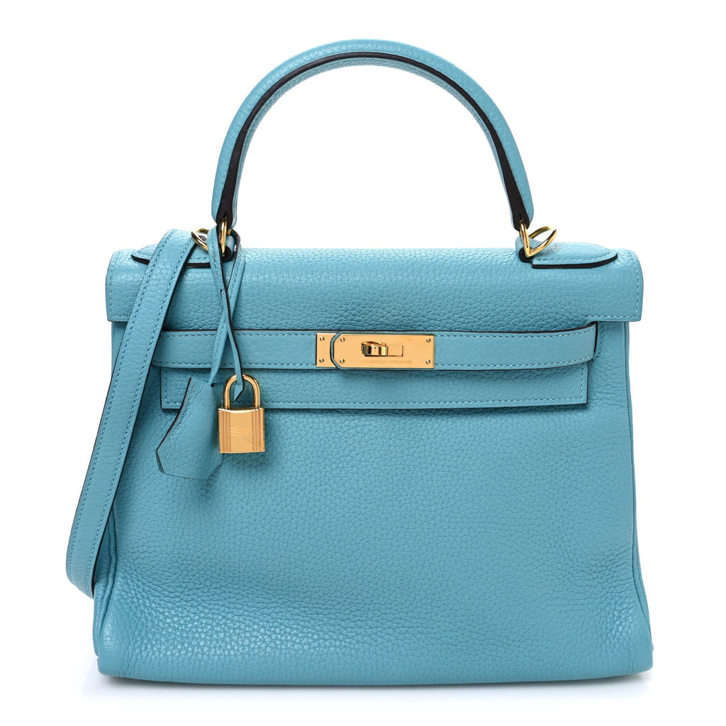 Togo Kelly Retourne 28 Bleu Atoll product image 1, provided for visual reference and product detail review