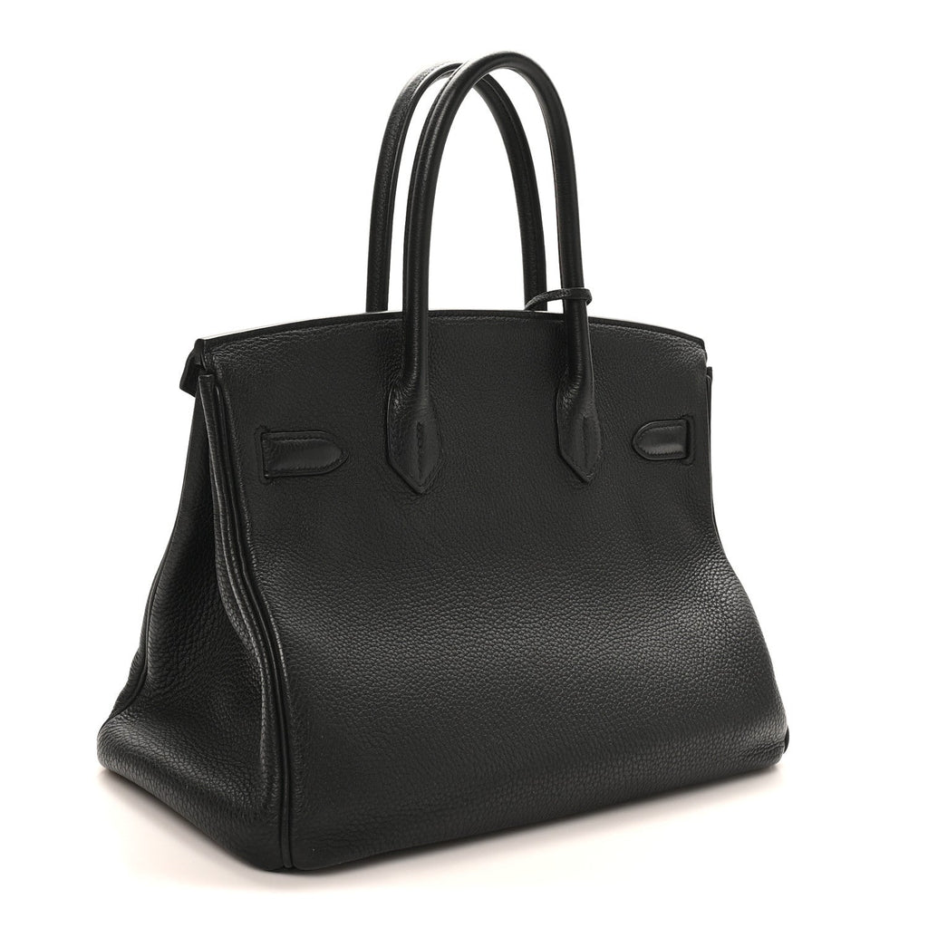 Togo BIRKIN 30 Black product image 3, provided for visual reference and product detail review