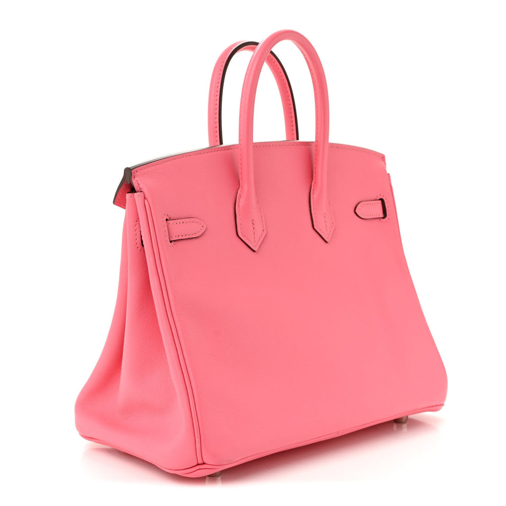 Swift Birkin 25 Rose Azalee product image 3, provided for visual reference and product detail review