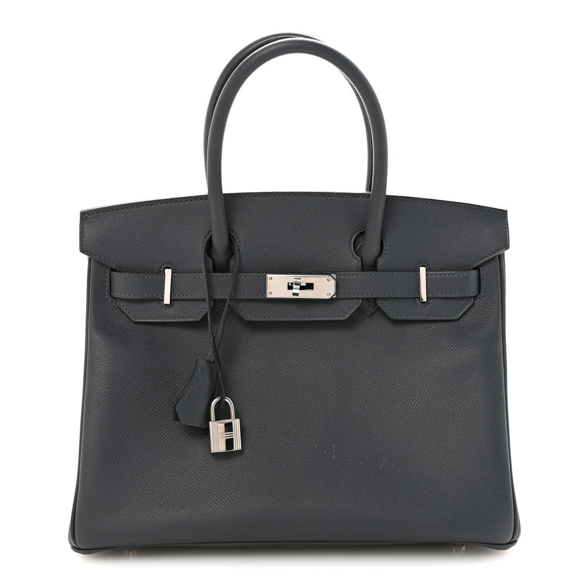 Epsom Birkin 30 Gris Misty product image 1, provided for visual reference and product detail review