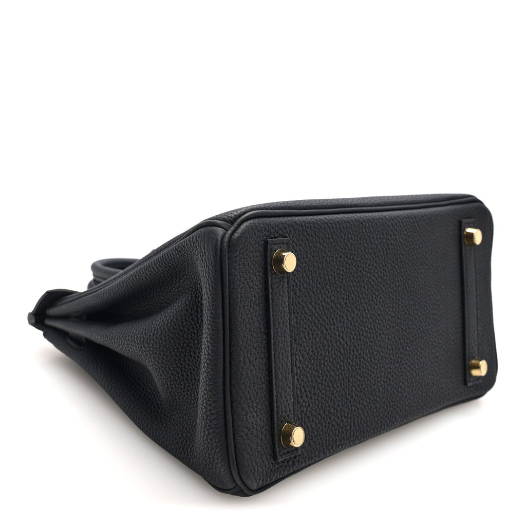 Togo Birkin 25 Black product image 4, provided for visual reference and product detail review