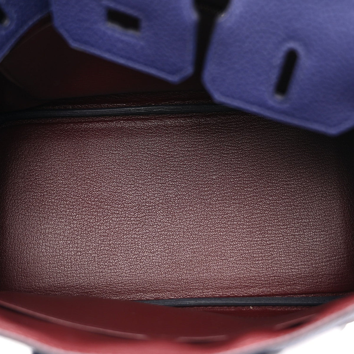 Togo Swift Officier Birkin 25 Bleu Encre Bordeaux product image 5, provided for visual reference and product detail review
