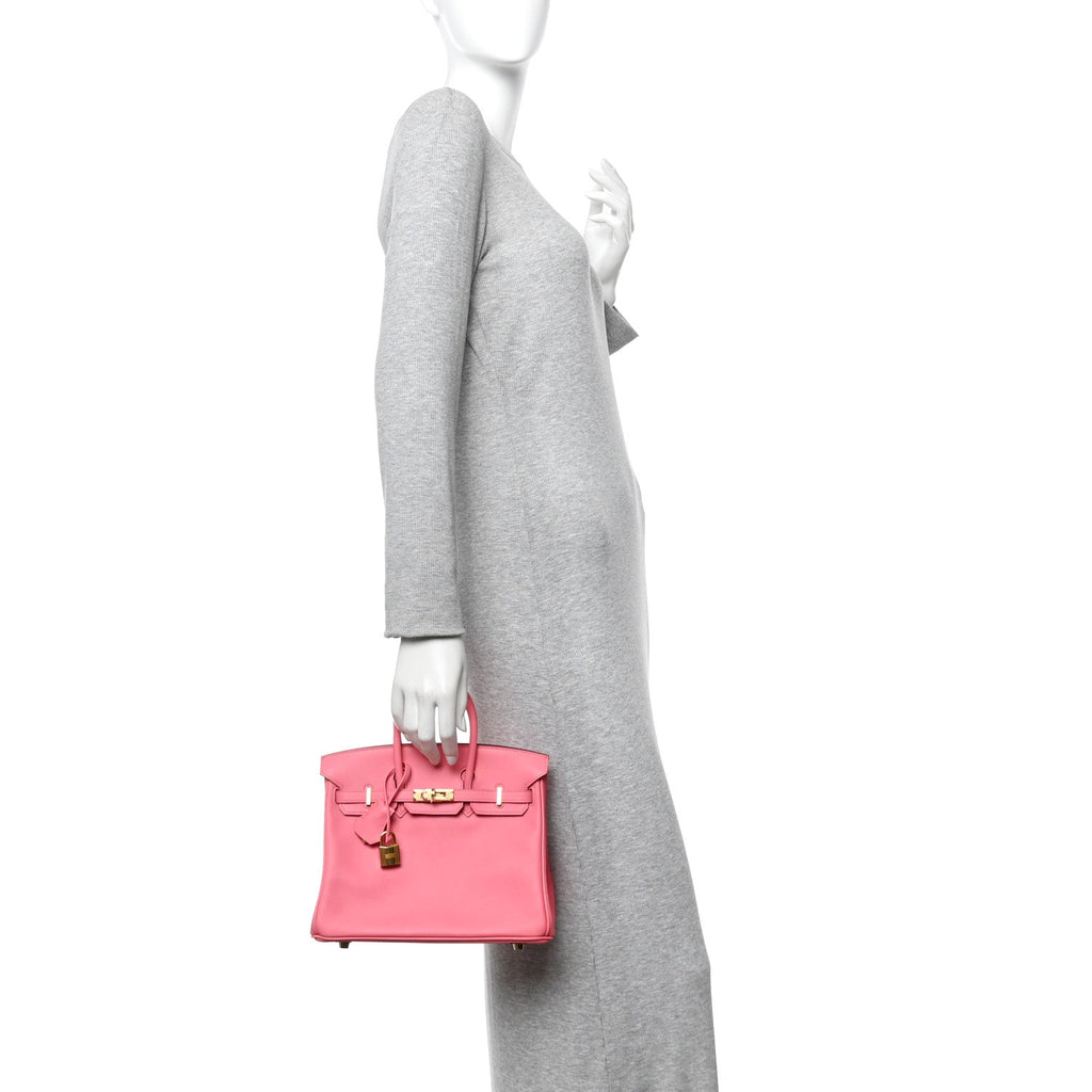 Swift Birkin 25 Rose Azalee product image 2, provided for visual reference and product detail review