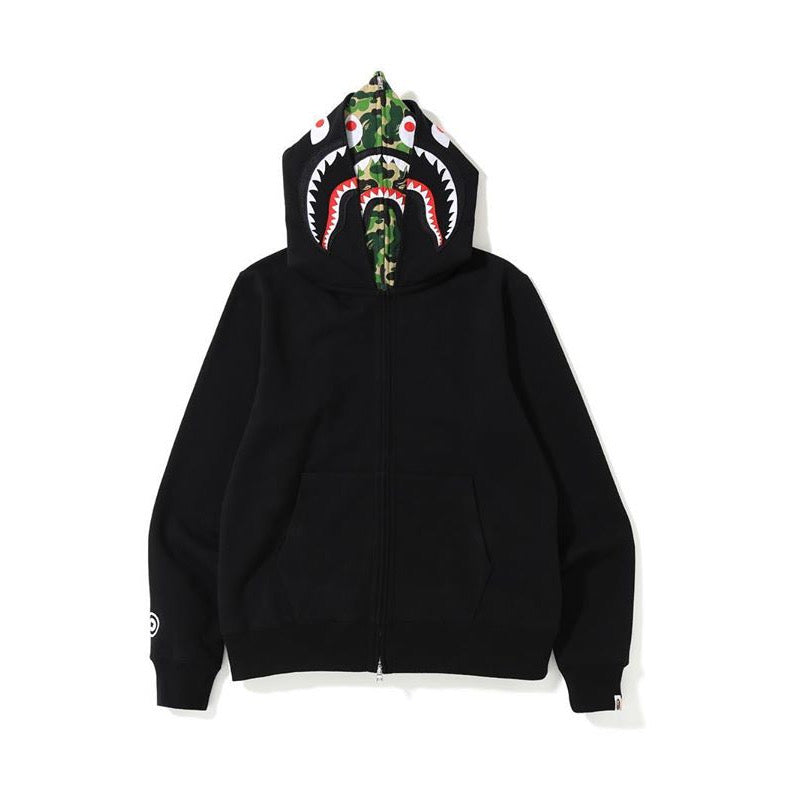 Bathing Ape Hoodie Camouflage Cardigan Men and Women Sweater Hoodie Coat product image 1, provided for visual reference and
