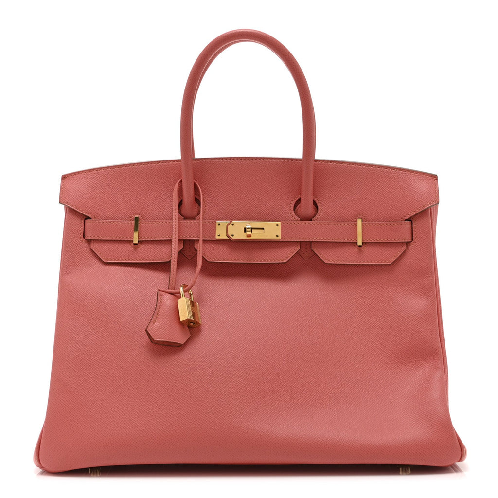 Epsom Birkin 35 Flamingo product image 1, provided for visual reference and product detail review