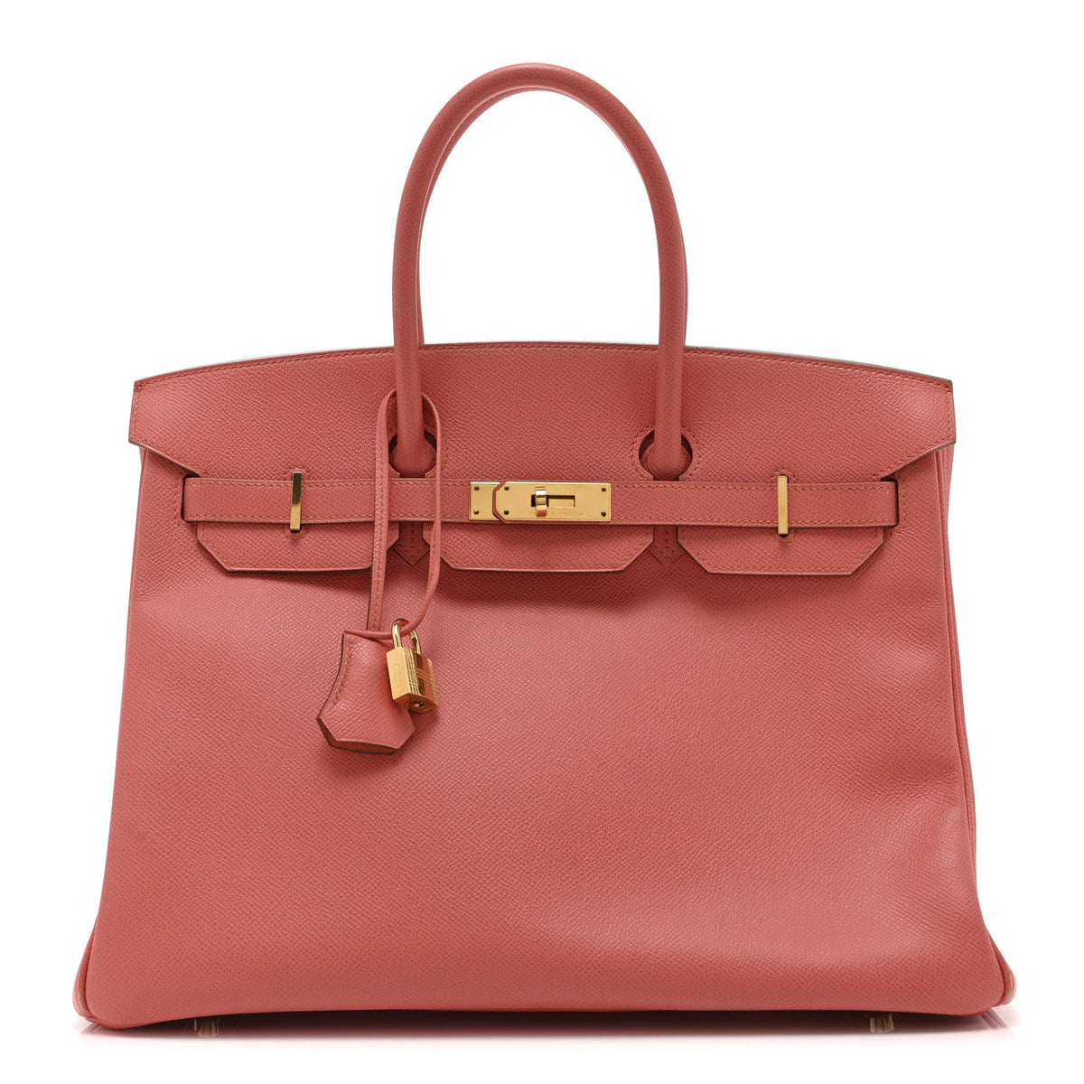 Epsom Birkin 35 Flamingo product image 1, provided for visual reference and product detail review